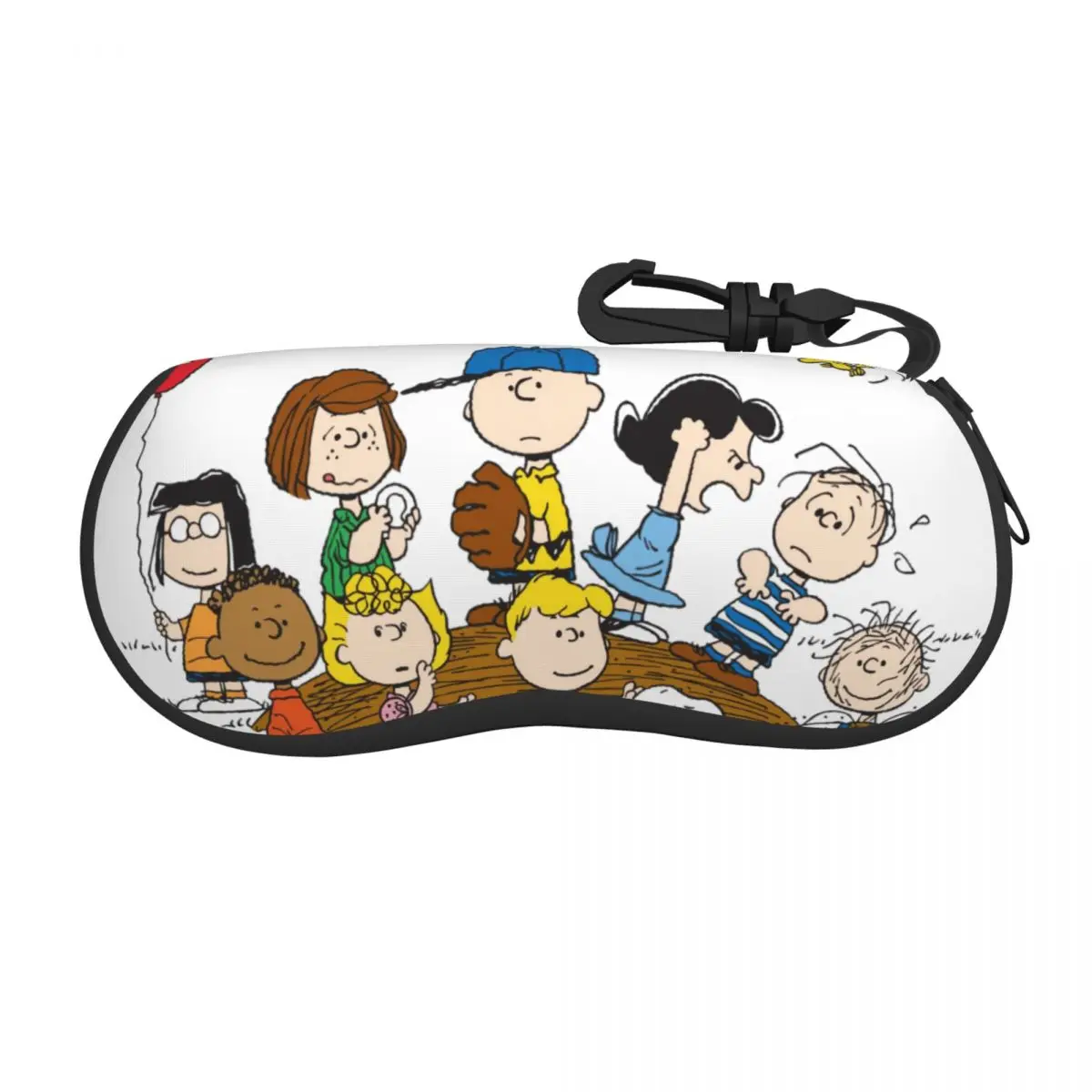 Peanuts Comic Characters Glasses Case Convenient Funny Cartoon Snoopy Charlie Brown Glasses Box Charming Eyewear Container