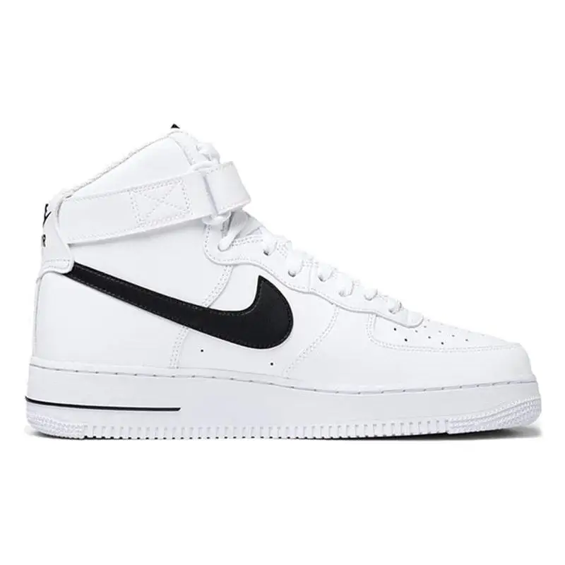 Nike Air Force 1 High White Black Sneakers shoes CK4369-100 With Original Box