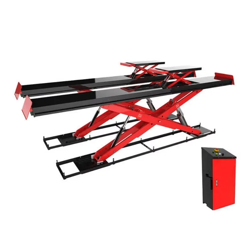10 Ton Hydraulic Scissor Hoist Lift Kit Scissor Jack Lift Wheel Alignment and Scissor Lifts