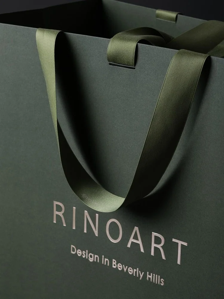 

Подарочная сумка из атласной ленты Ele, большая, для упаковки подарков, настраиваемая, премиум-качество, небиоразлагаемая