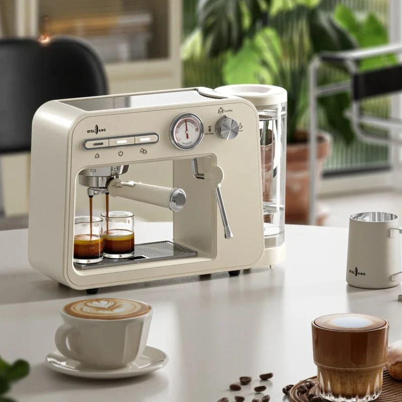 

Electric Stainless Steel Coffee Maker Express Automatic Espresso Coffee Machine for a Shop