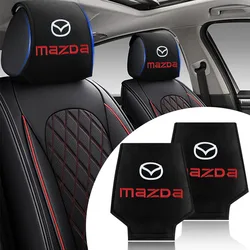 Car Headrest Cushion Neck Pillow Case Seat Headrest Pillow Cover Accessories For Mazda 3 Bk 6 Encosella Atez Gh CX 5 2 90 30 50