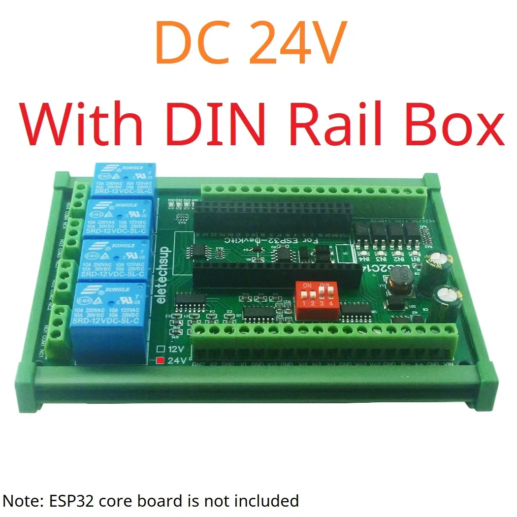 Transform Your Living Space with ESP32 Expansion Board - RS485 Modbus Module for Arduino PLC IOT DIY