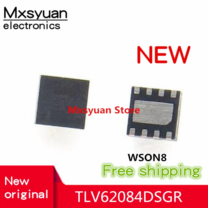 10PCS~100PCS/LOT TLV62084DSGR TLV62084DSGT TLV62084DSG TLV62084 WSON-8 New original high efficiency step-down converter