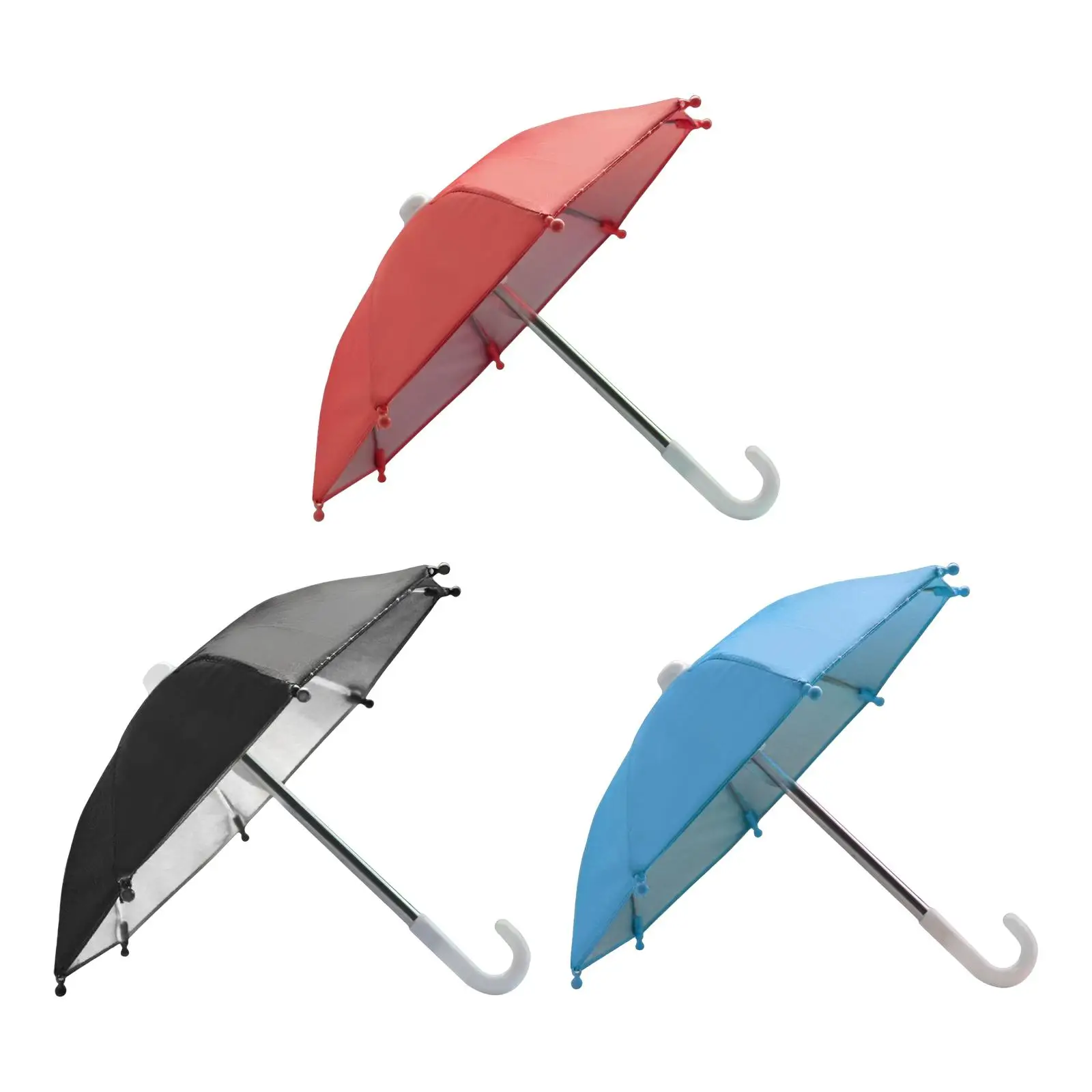 Decorative Phone Umbrella Anti Refection Sun Shade for Outdoor Riding