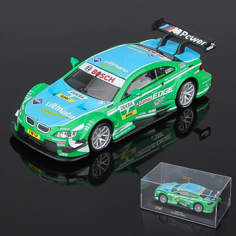 Bburago 1:32 BMW M3 DTM #1 #7 Alloy Racing Car Model Diecast Metal Toy Vehicles Car Model Simulation Collection Children Gifts