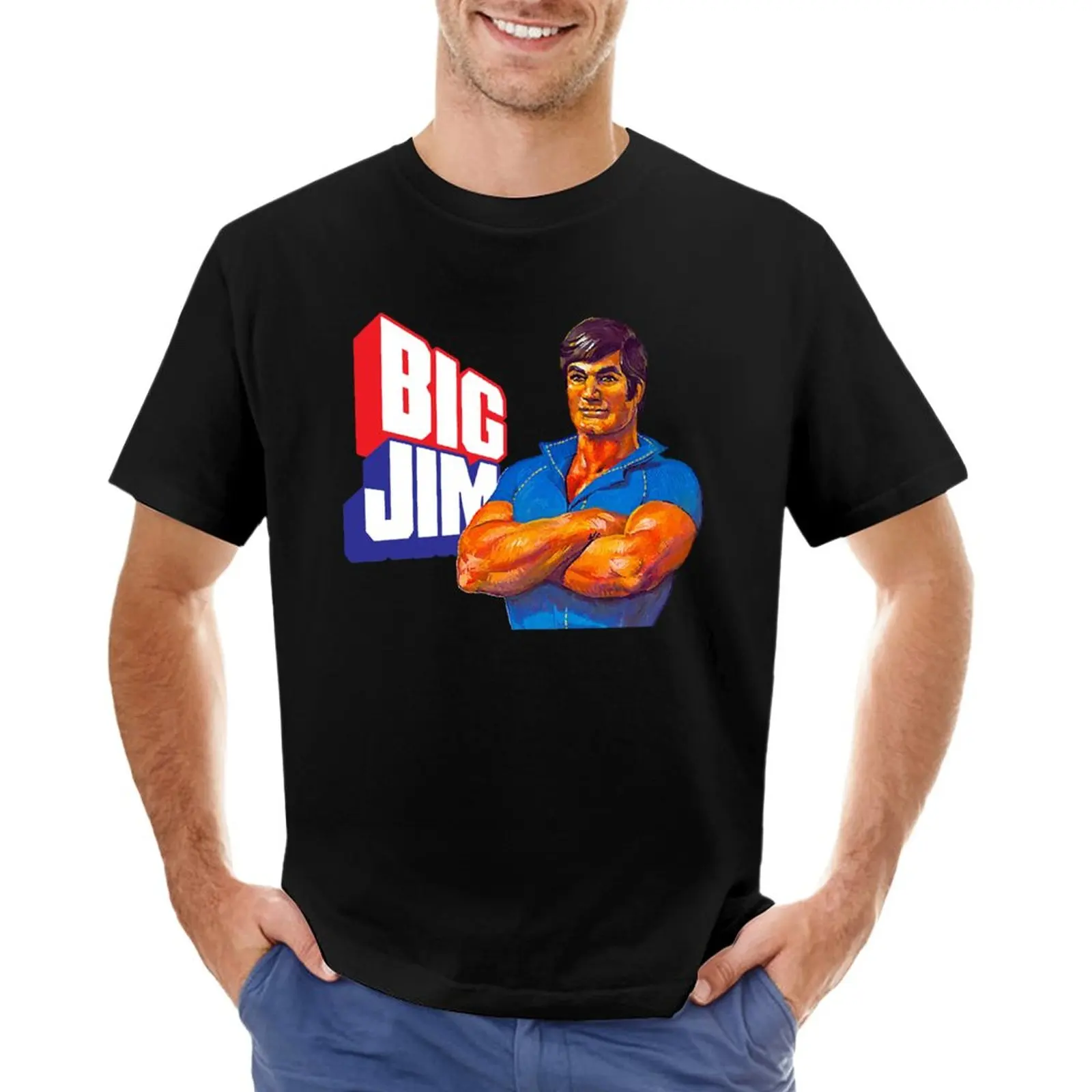 

Big Jim T-Shirt cute tops custom t shirts man clothes quick drying t-shirt t shirts for men cotton