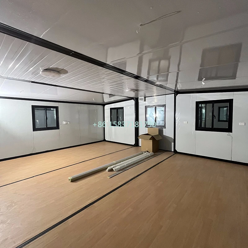 Custom Folding Container House 20ft 30FT 40ft Expandable Foldable Container House Prefab Mobile Home Container Fold Out House