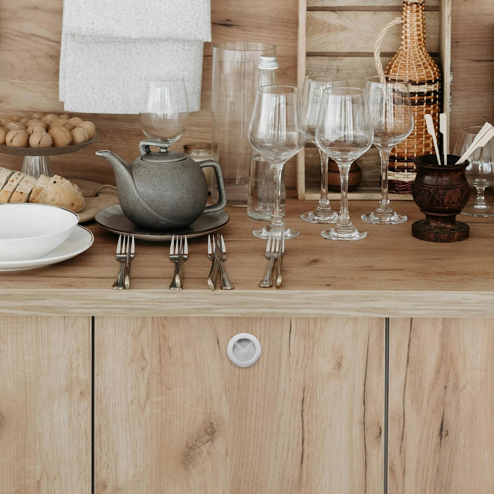 2 قطعة راحة مقابض الأبواب جيب مستديرة خمر نمط المخفية الأخدود خزانة درج سحب خزانة قبضة جيب مقابض الأبواب