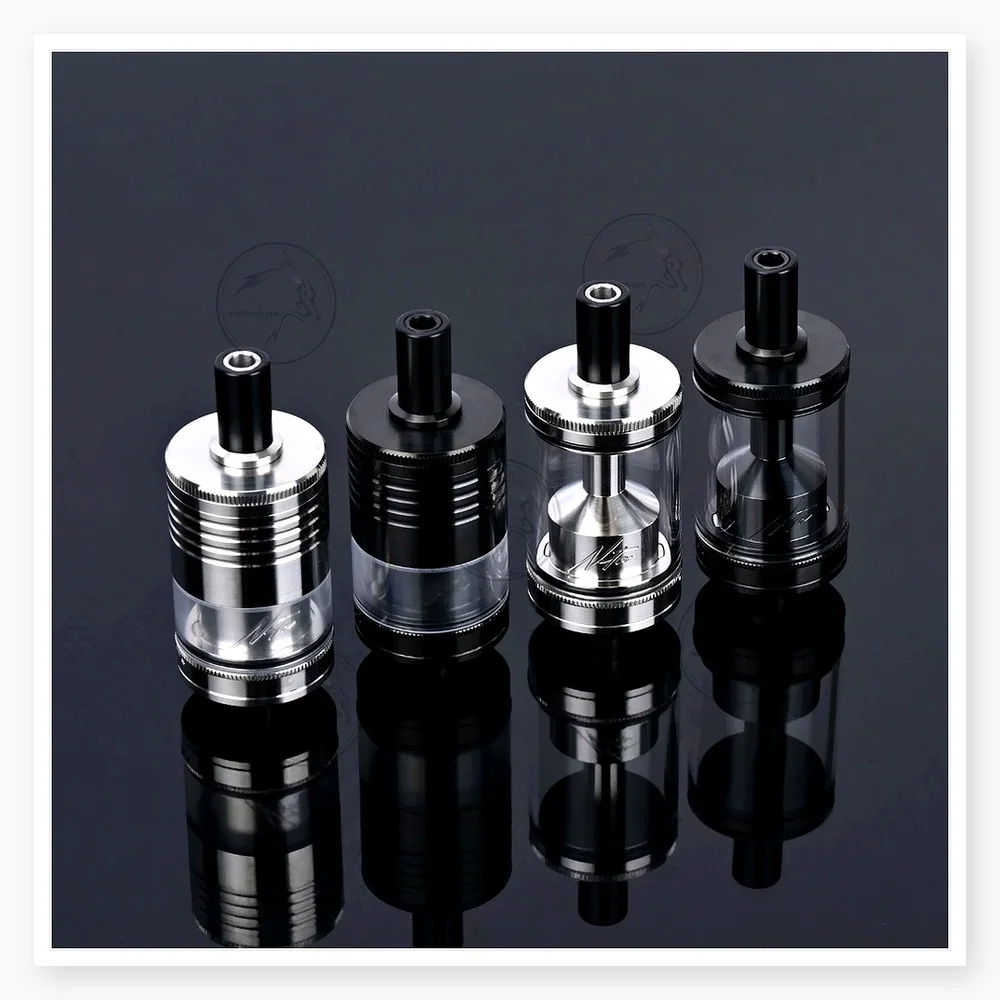 Wolfcoolvape NETSU 5.0ml MTL RTA Rebuildable Tank Atomizer with Adjustable Air Pins, 22mm, 316 Stainless Steel