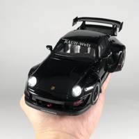 1:22 Porsche RWB 993 Targa 911 Supercar Alloy Metal Diecast Model Car Home Decoration & Computer Desktop Ornaments Holiday Gift