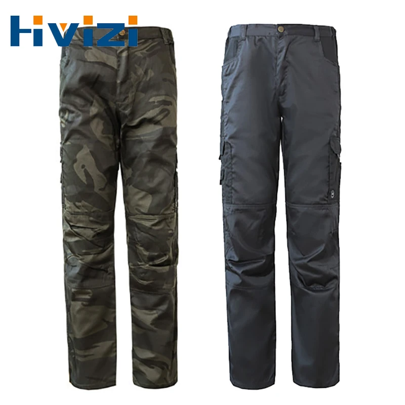 Workwear Men Pants Summer Thin Pants with Pockets Cargo Pants Men Construction Workers Working Pants Men Workshop Clothes