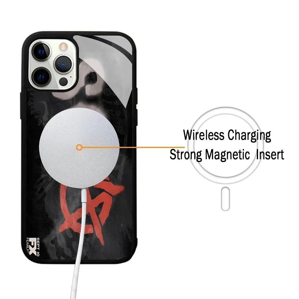 American TV Sons Of Anarchy Phone Case For IPhone 15 14 13 Pro Max 11 12 Mini Alex Mirror For Magsafe Wireless Charging Cover