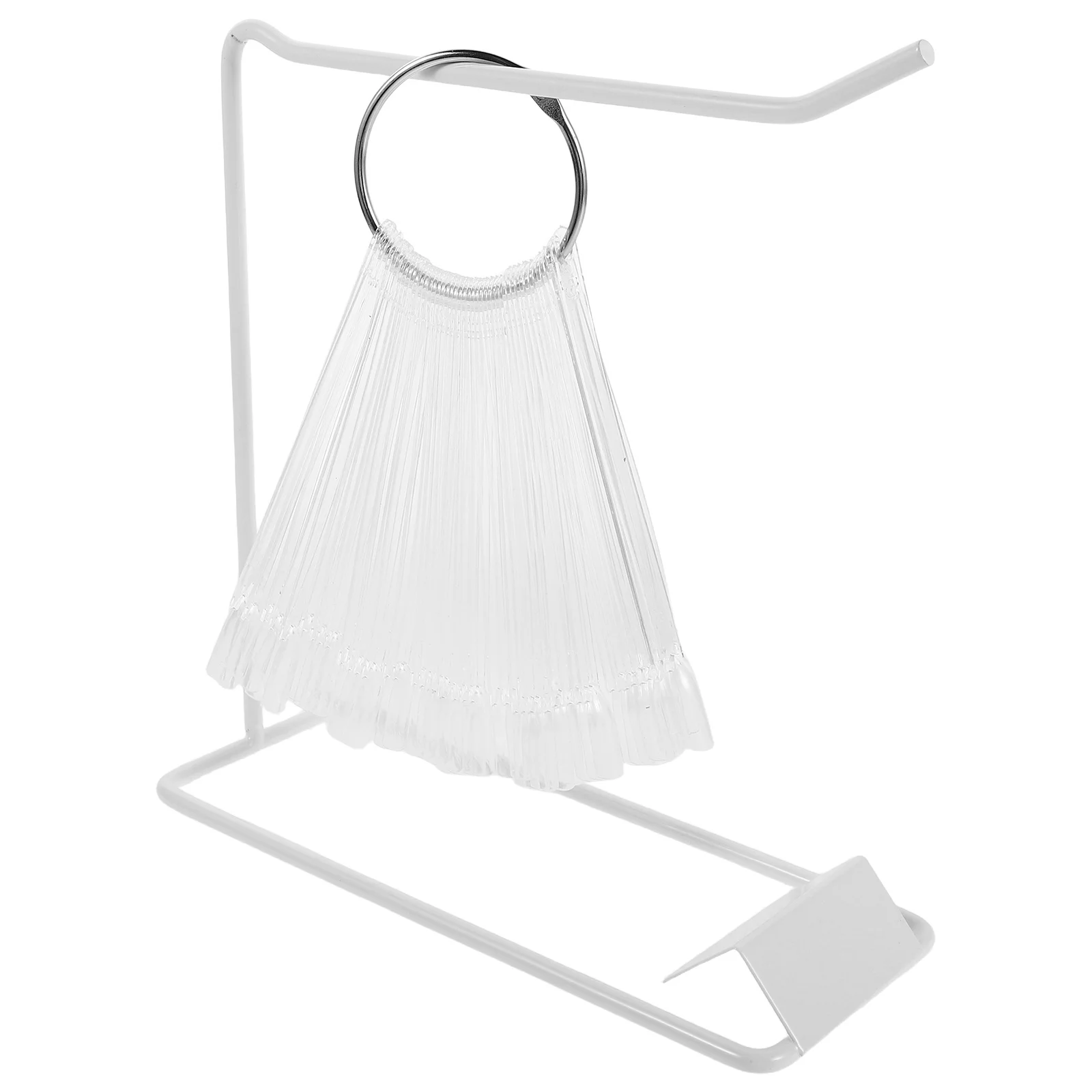 1 set Art Board Iron Holder Ring Acryl Polish Kleurpraktijk Monster Sticks Manicure Training Tools Salon Display Kit Nail Art