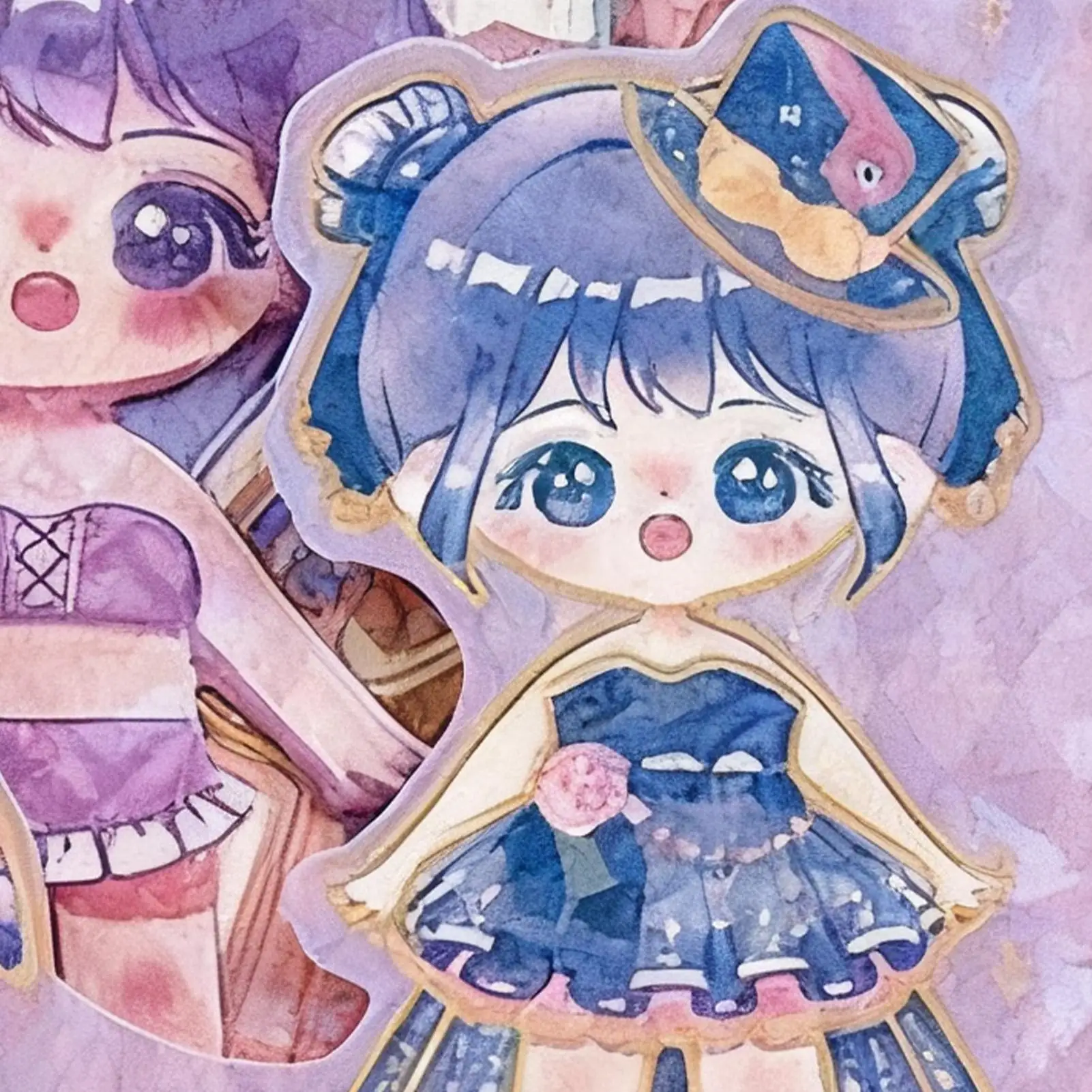 Set di giocattoli per bambole magnetiche 3D con supporto riutilizzabili Mix & Match Outfits Giocattoli da viaggio Montessori per bambini dai 3 ai 6 anni Gife di compleanno