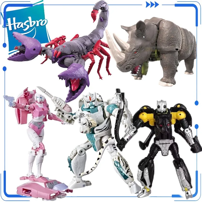 

Оригинальные фигурки Hasbro Transformers Legacy Twintwist Blaster Wreck-Gar Tarn Black Leo Prime, игрушки для мальчиков и девочек, подарочная модель