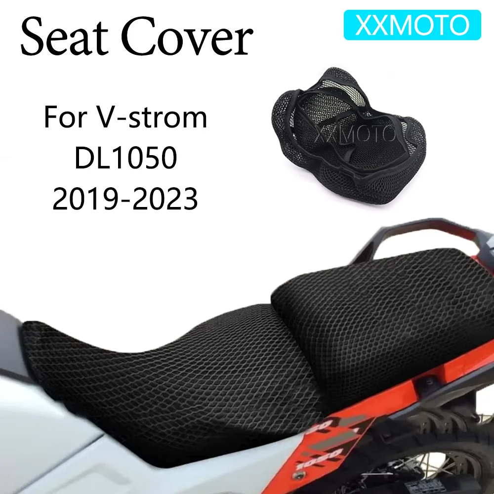 

For Suzuki V-strom DL1050 Vstrom DL 1050 Motorcycle Seat Cover Heat Insulation Breathable Non-Slip Protection Seat Cover Cushion