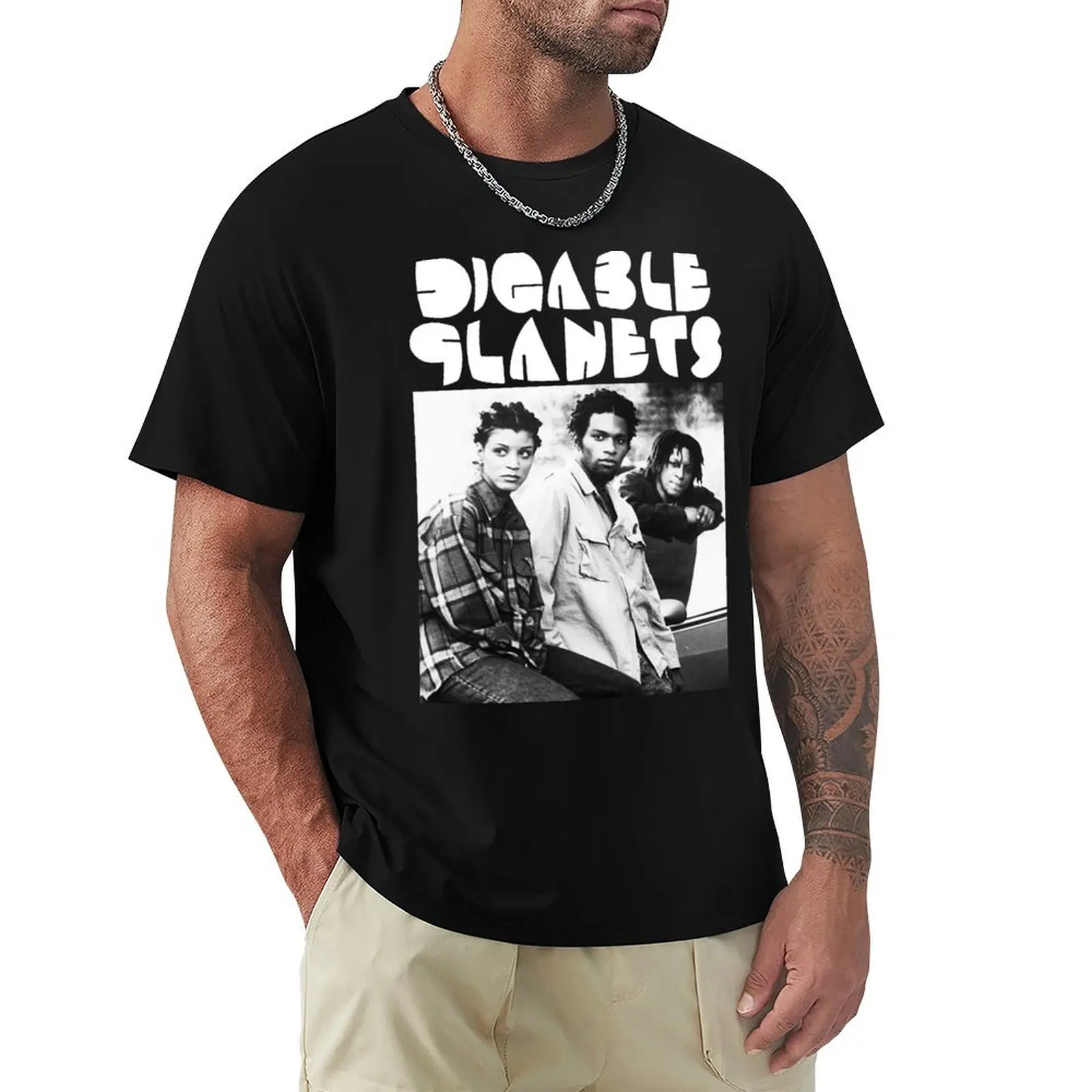 DIGABLE PLANETS T-Shirt Casual Loose Fit Summer Tee Shirt