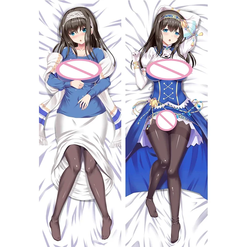 60x180cm Dakimakura Cover Otaku Bedding Pillowcase Double-sided Hugging Anime Fullbody Pillow Cover
