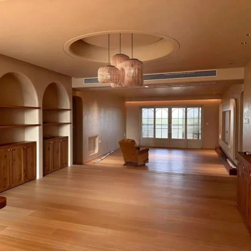 New Retro Handmade Rattan Pendant Lamp Homestay Living Room Restaurant Bedroom LED Chandelier Home Decor Light Fixtures