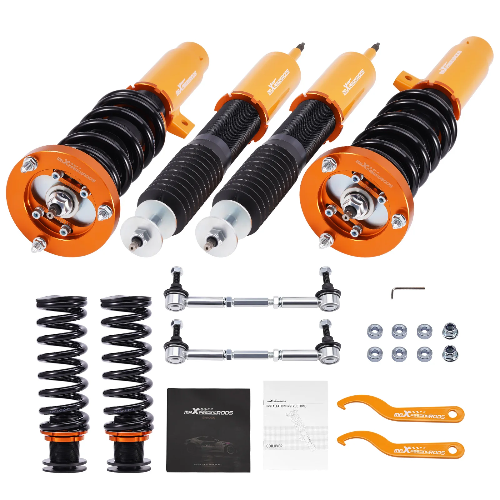 24 Way Damper Coilovers Lowering Kit for BMW 3-Series E90 E92 328 335 RWD 05-13