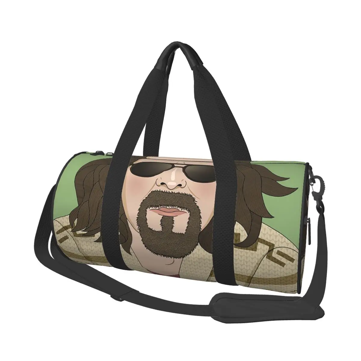 

The Dude- The Big Lebowski Large Duffle Gym Bag Multi-Functional Duffle Travel Bags Handbags Fitness bag