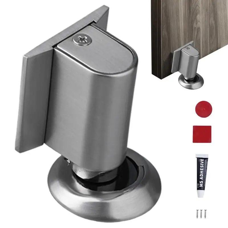 

Magnetic Door Stop Heavy Duty Door Catch Door Catch For Bottom Of Door Indoor Floor Door Stop Anti-Collision Door Stopper Holder