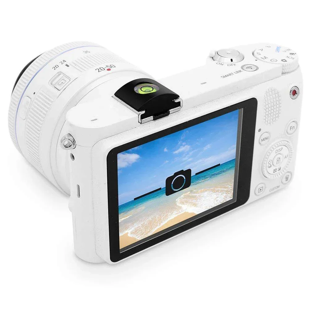 لريكو GX200 GXR CX4 كابليو GX8 ثيتا Z1 FF-3 WG-5 نظام تحديد المواقع غطاء الحذاء الساخن غطاء كاميرا DSLR فلاش الحذاء الساخن فقاعة مستوى الروح Acce