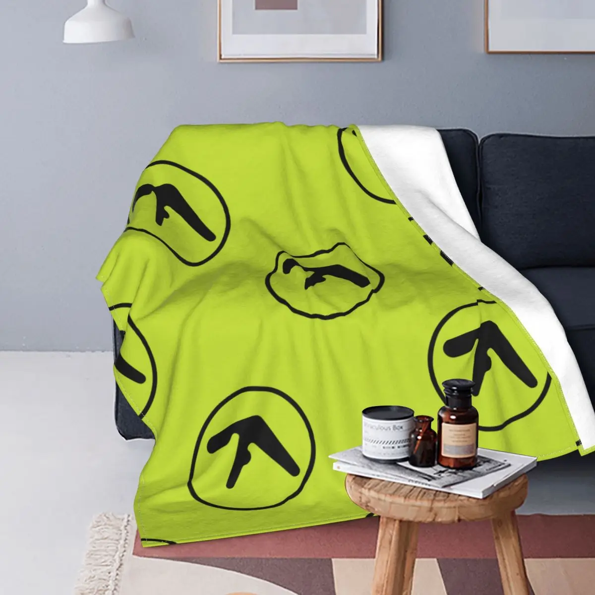 Aphex Twin Richard D James Music Blanket Flannel Spring Breathable Lightweight Thin Throw Blanket for Sofa Travel Rug Piece