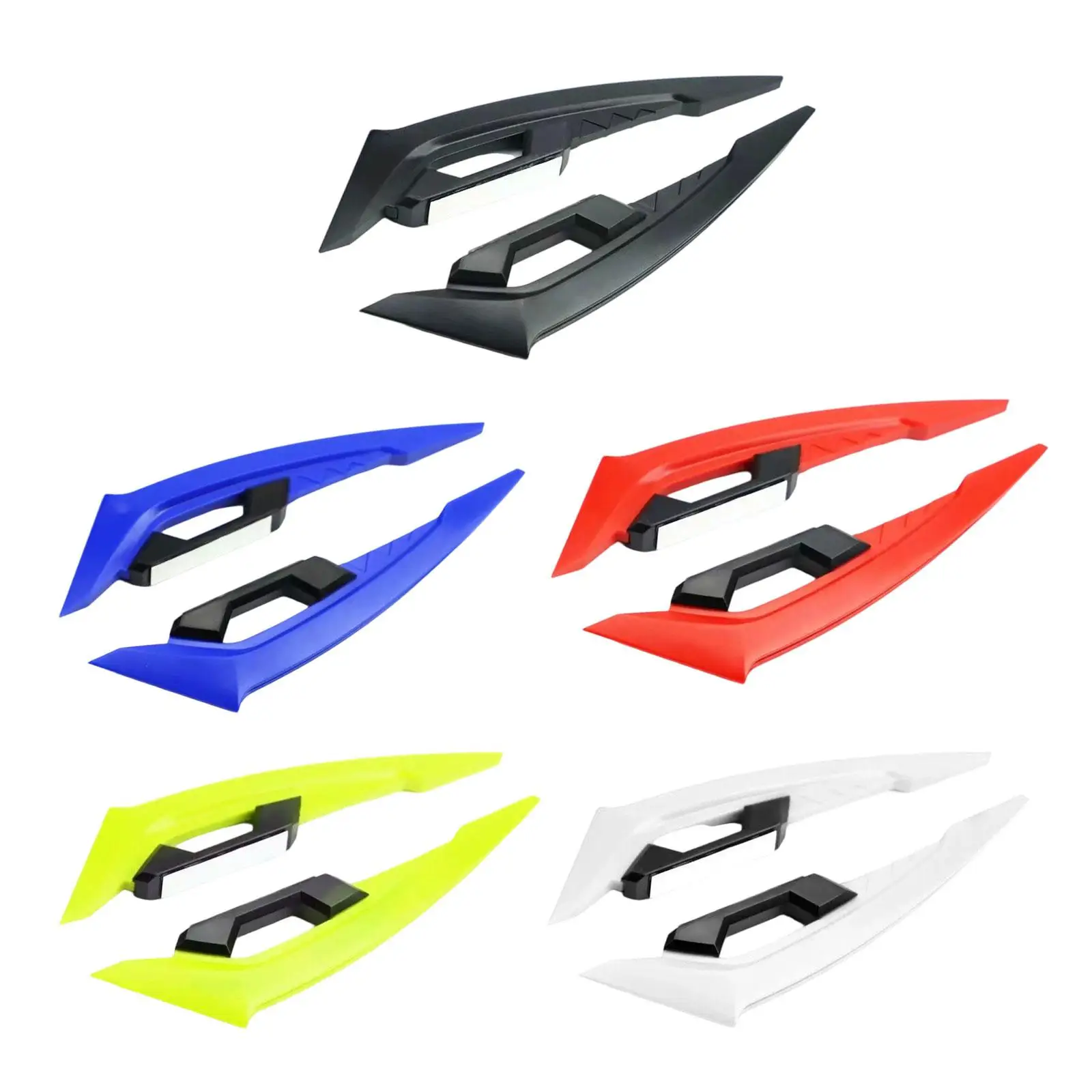 

2 Pieces Motorcycle Winglets Component Motorcycle Aerodynamic Spoiler Wing