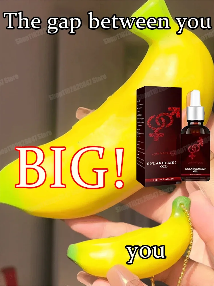 

XXXL Penis Enlargement Oil Permanent Enlarge for Men Plant Extracts Massage Growth Thickening Big Cock Increase