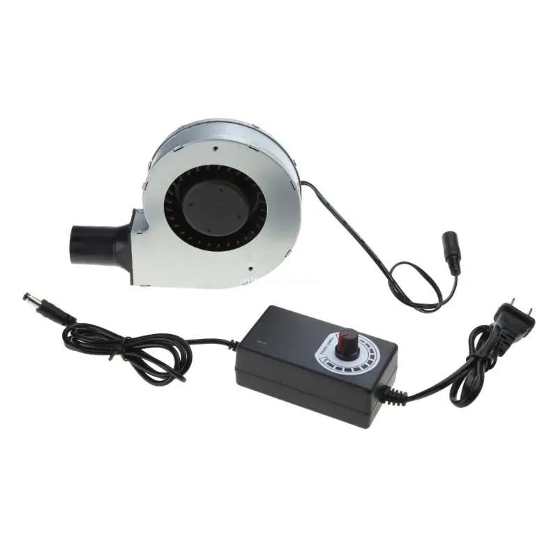 25W Brushless Blower Cooling Fan 6000RPM 11028 Air Blower DC12V 2A Output Adjustable Speed Cooling Fan Dropship