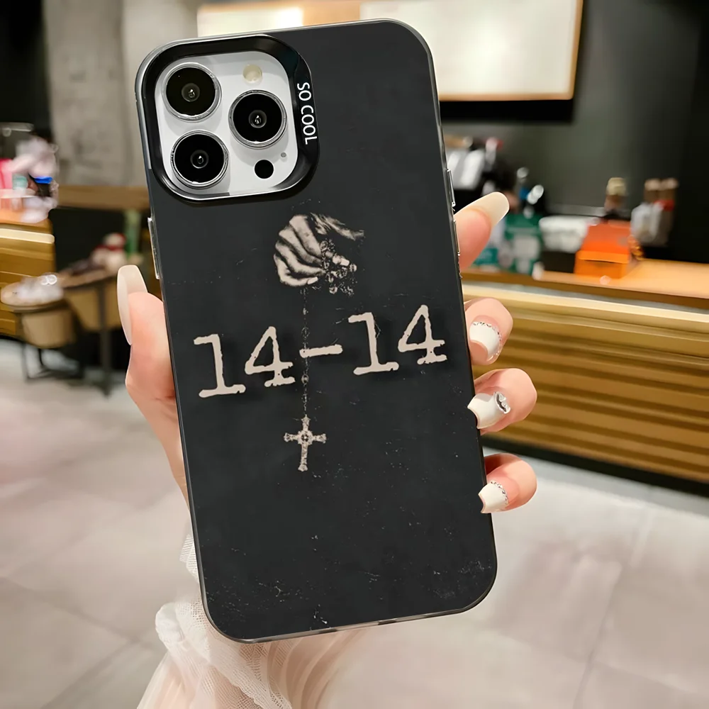 حافظة هاتف G-Gervonta Peso P-Pluma لهاتف iPhone 16,15,14,13,12,11,Pro,Max,Plus,Mini,XS,SE مضادة للسقوط باللون الأسود غير اللامع