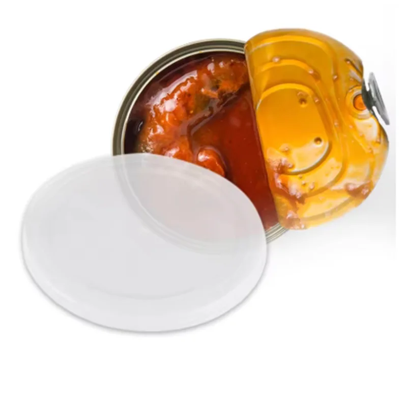 50/100pcs Pull Ring Lid Beverage Soda Drink Beer Cola Lids Food Can Cover Seal Keep Fresh Cover 55mm Can Lids Reusable