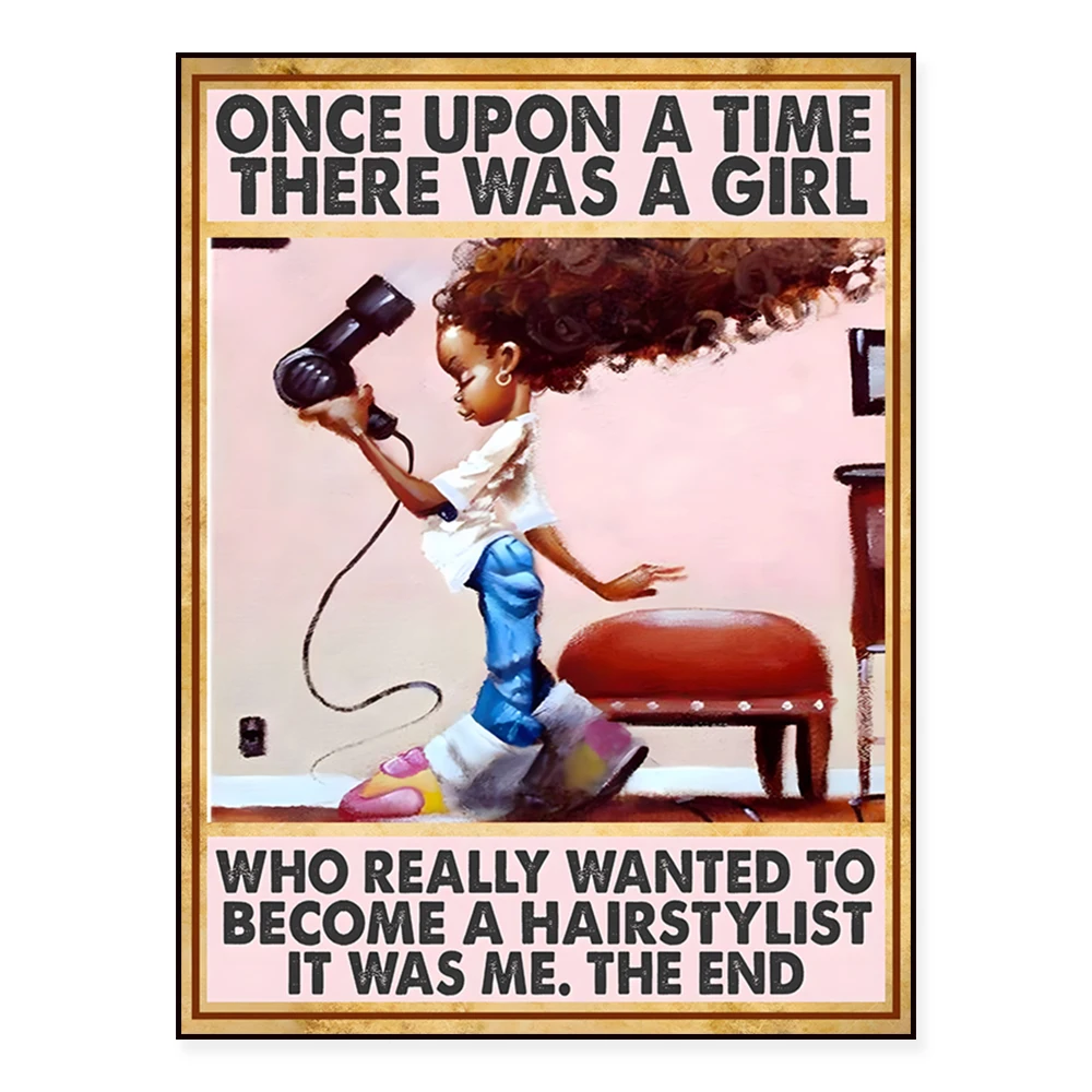 Funny Hair Stylist Gifts, Don't Mess With Me, I Get Paid Paintings, Hair Hustle Posters, Hair Stylist, Hair Salon Decor Gifts