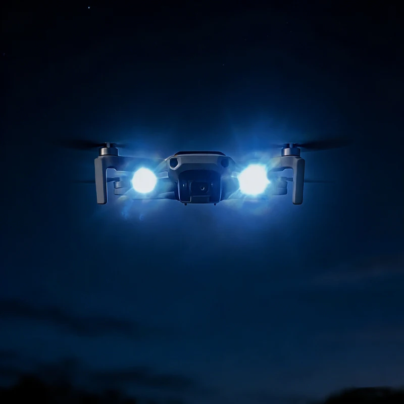 3in1 Night Light Searchlight Lamp Night Flying Flashlight with Adjustable Angle Bracket for DJI Mini 1/ Mini 2 2SE Drone