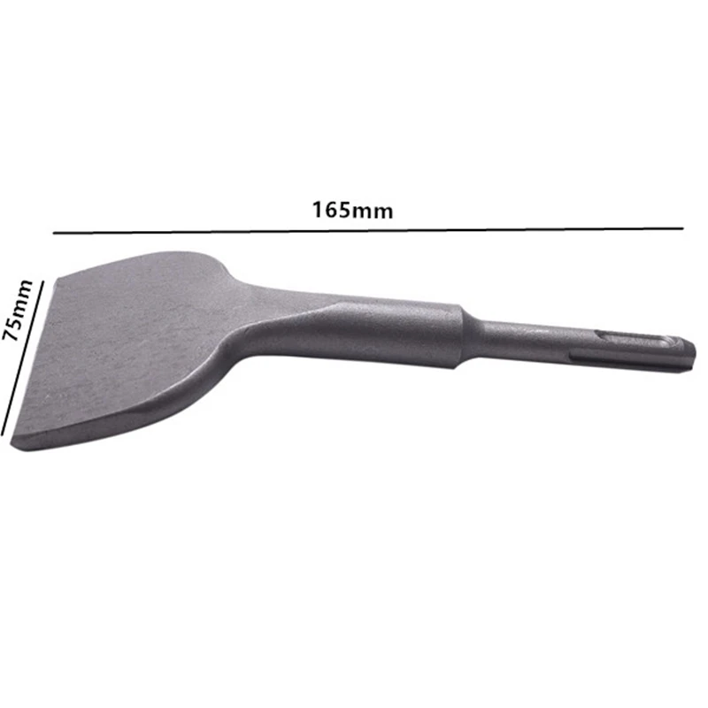 SDS Plus Tile Chisel Width 75Mm Length 165Mm Angle 15 ° Chisel Chisel Cemented Carbide Professional Tool