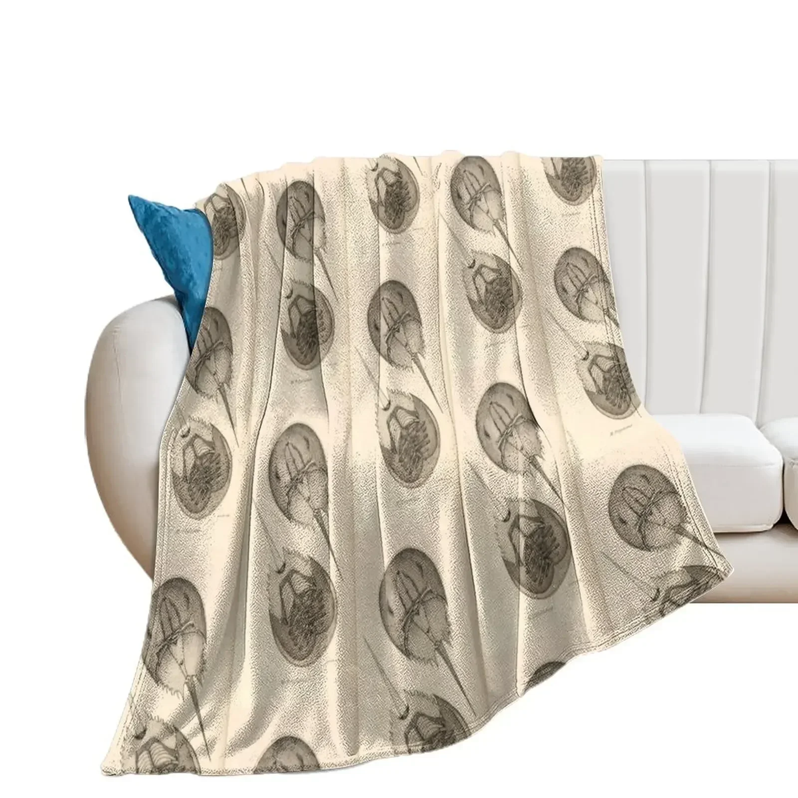 

Horseshoe Crabs Throw Blanket Fashion Sofas Luxury Throw Luxury St Blankets