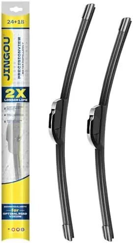 

24"+18" Wiper Blades for Corolla & Sienna - OEM Quality All-Season (Pack of 2)