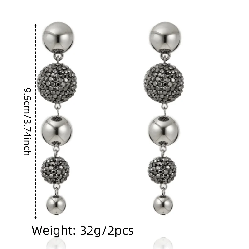 New disco handcrafted light ball pendant earrings are extremely fashionable and stylish They are free of shipping fees
