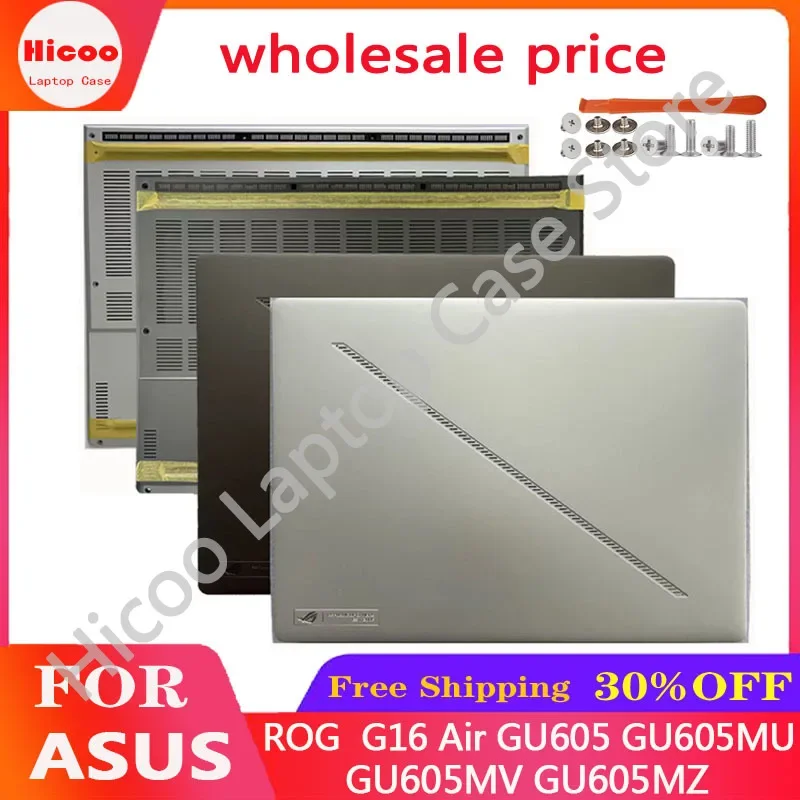 New Laptop/Notebook Top/Back Bottom Shell/Case/Cover For Asus ROG Zephyrus G16 Air GU605 GU605MU GU605MV GU605MZ MI Ultra 9