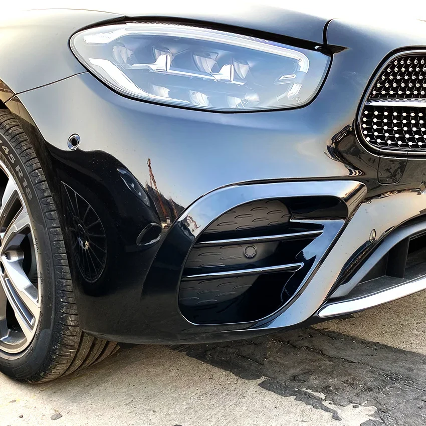 

W213 2021+E260 E300 E53 AMG wind blade grille exterior modification Suitable for Mercedes Benz E-Class