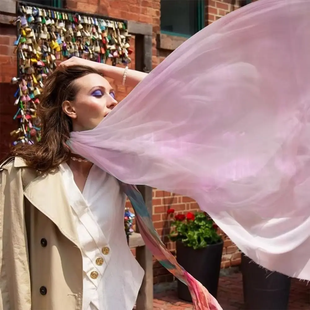 

Skirts Clothes Sewing Shiny Laser Tulle Transparent Thin Decor Voile Soft Tulle Cloth Designer