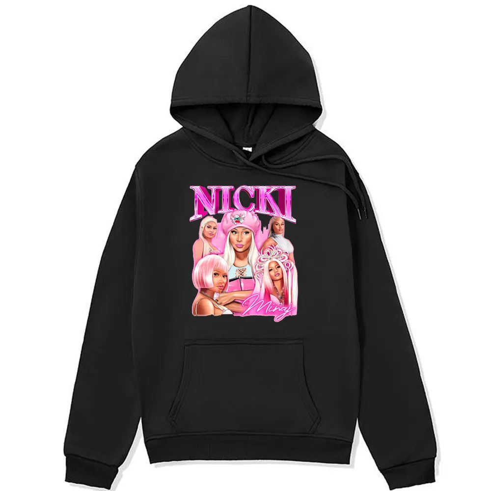 

Rapper Nicki Minaj Pink Friday 2 Graphic Printed Hoodie Men Women Autumn Winter Oversized Sweatshirt Male Hip Hop Fashion Hooded