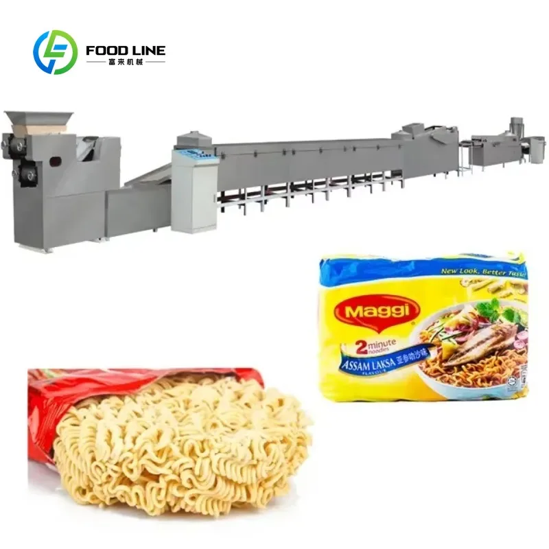 

Customized Fully Automatic Instant Noodles Production Line Fried Instant Noodles Indomie Making Machine