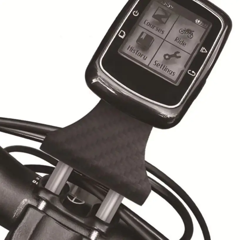 

Аксессуары для велосипеда Стабильный кронштейн Кронштейн из углеродного волокна Велосипедное снаряжение, совместимое с секундомерами Улучшенная стабильность Элегантный дизайн