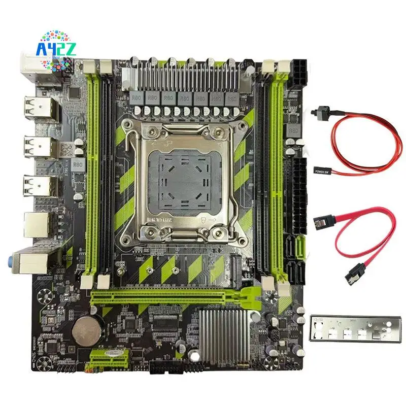 

A42Z-X79G DDR3 Gaming Motherboard LGA2011 4XDDR3 RECC Slots M.2 NVME PCI-E X16 SATA3.0 X79 Desktop Motherboard