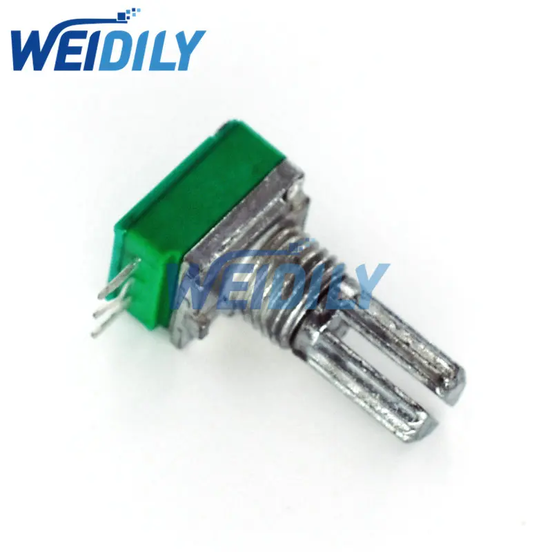 5PCS B50K B503 Audio Amplifier Sealed Potentiometer 15mm Shaft 3pins RK097N 50K