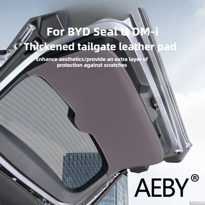 

AEBY For BYD Seal U DM-i 2020-2025 Trunk Lid Protective Mat, Leather Cargo Liner Anti-Slip Scratch Boot Cover Auto Accessories