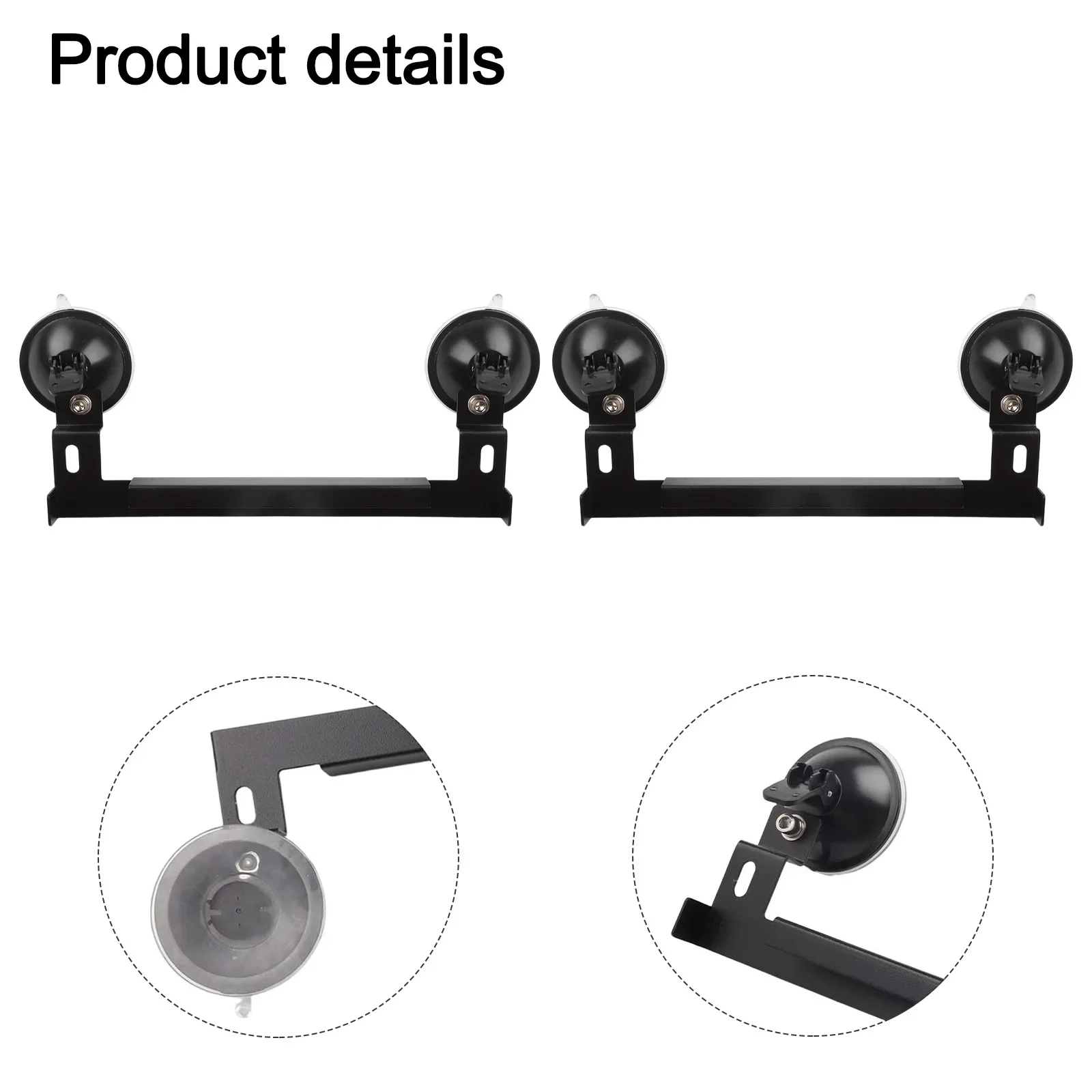 Aluminum Alloy Suction Cup Mount Kit For Starlink For Mini Car Sunroof Windshield Stable Signal Reception Bracket Accessories